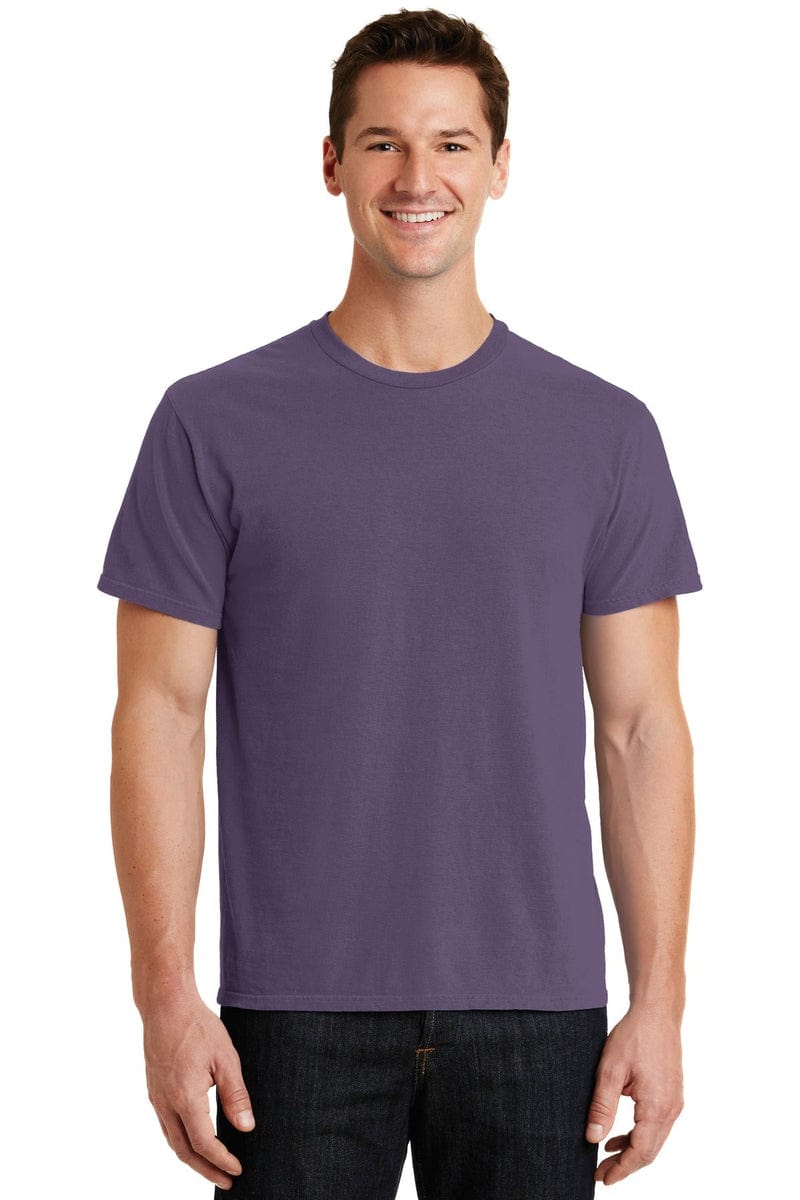 Port & Company Beach Wash Garment-Dyed Tee. PC099, Basic Colors in 