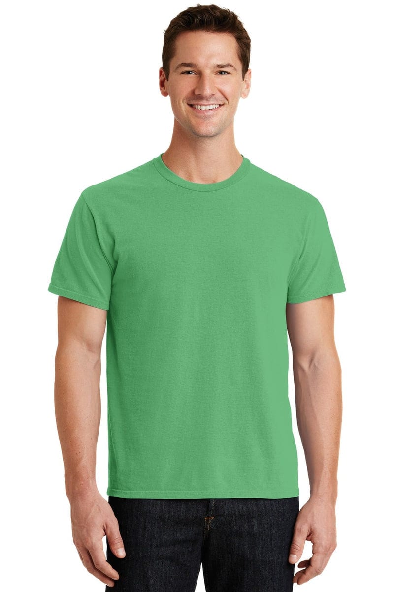 Port & Company Beach Wash Garment-Dyed Tee. PC099, Basic Colors in 