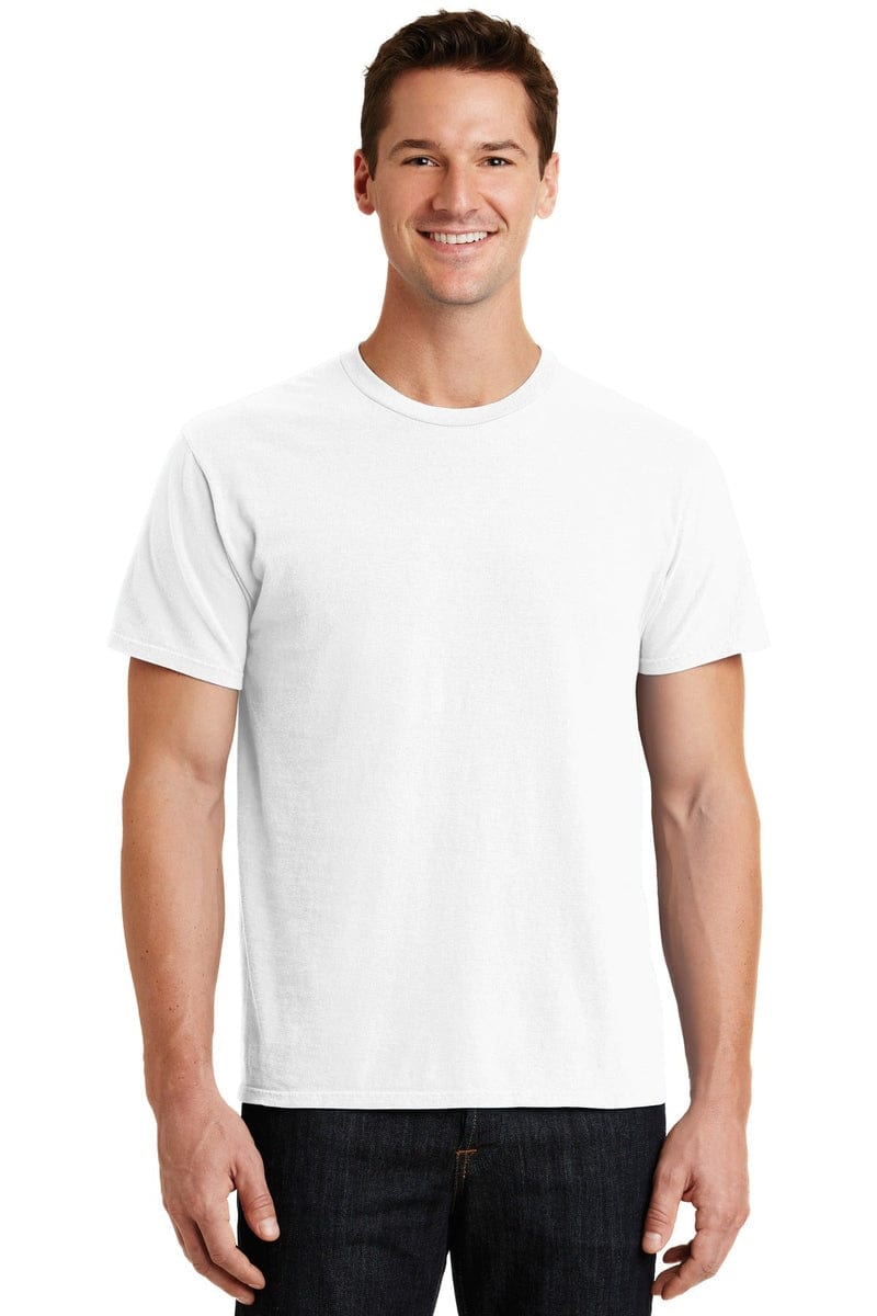 Port & Company Beach Wash Garment-Dyed Tee. PC099, Basic Colors in 