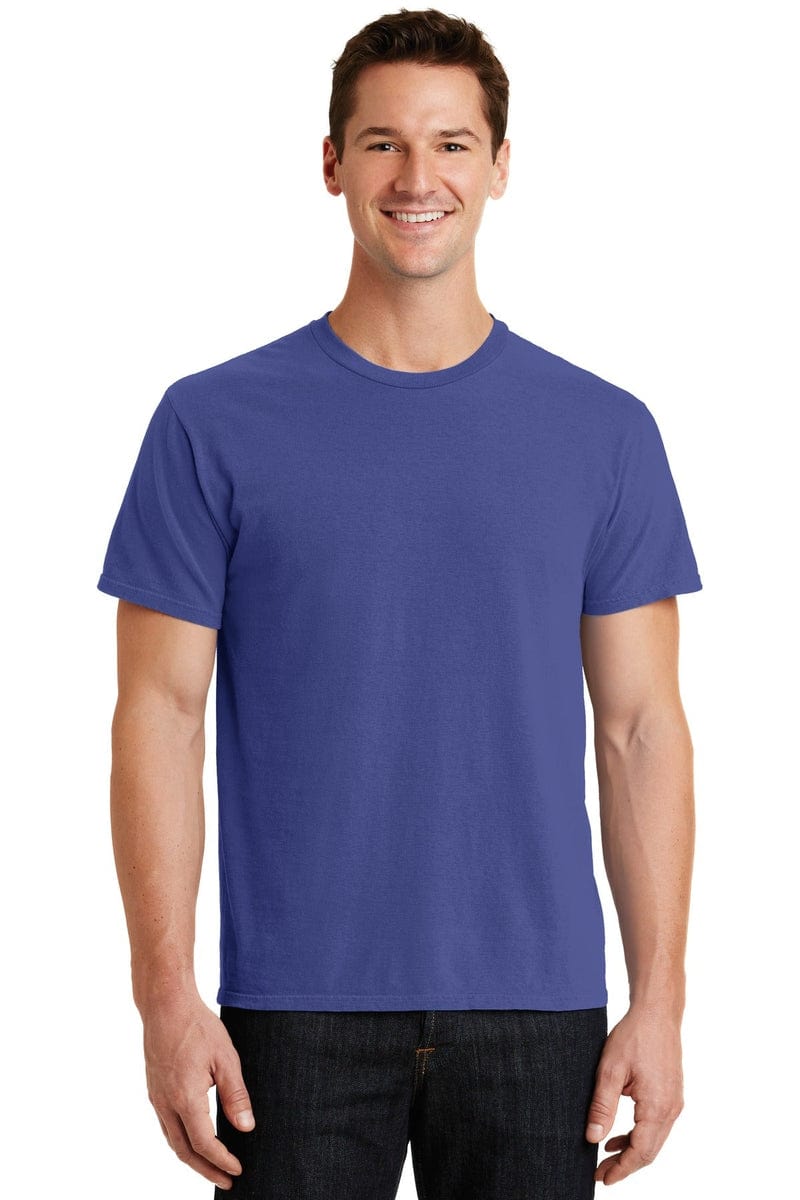 Port & Company Beach Wash Garment-Dyed Tee. PC099, Traditional Colors in 