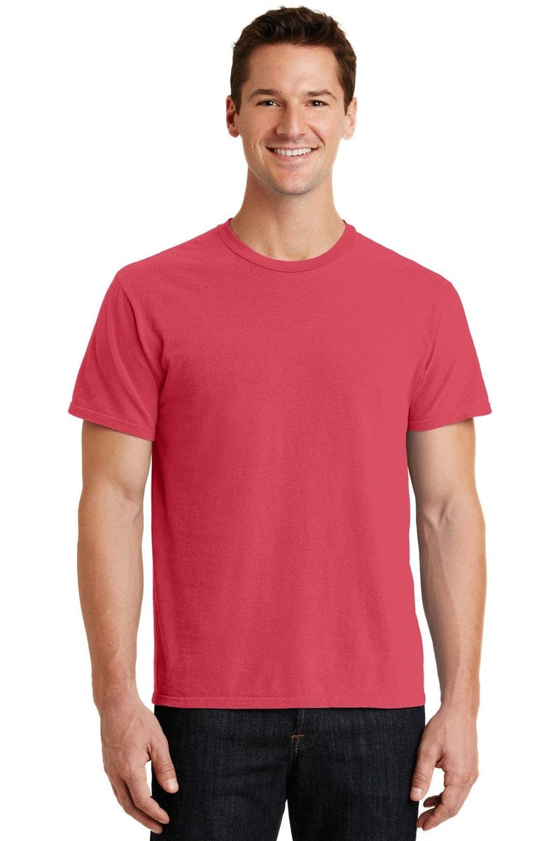 Port & Company Beach Wash Garment-Dyed Tee. PC099, Traditional Colors in 