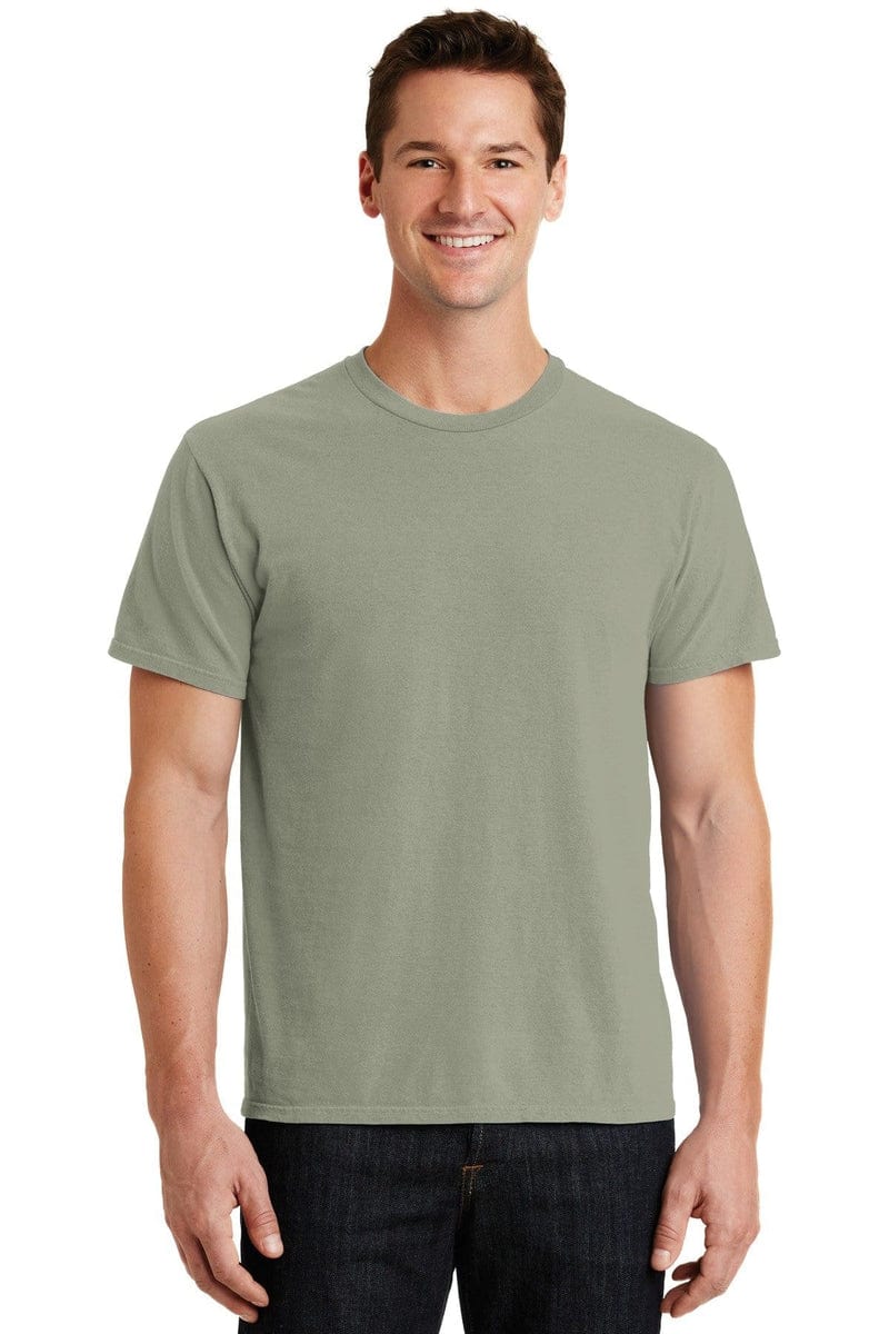 Port & Company Beach Wash Garment-Dyed Tee. PC099, Traditional Colors in 