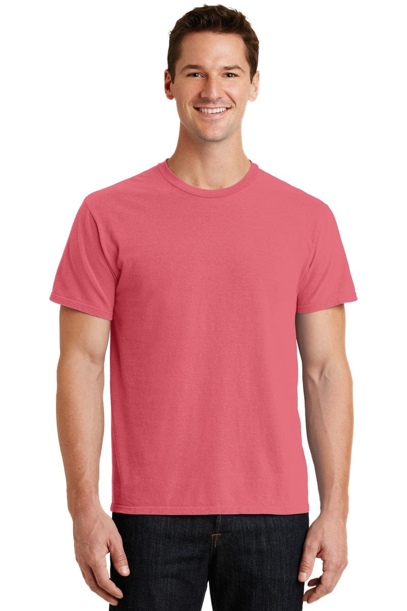 Port & Company Beach Wash Garment-Dyed Tee. PC099, Traditional Colors in 