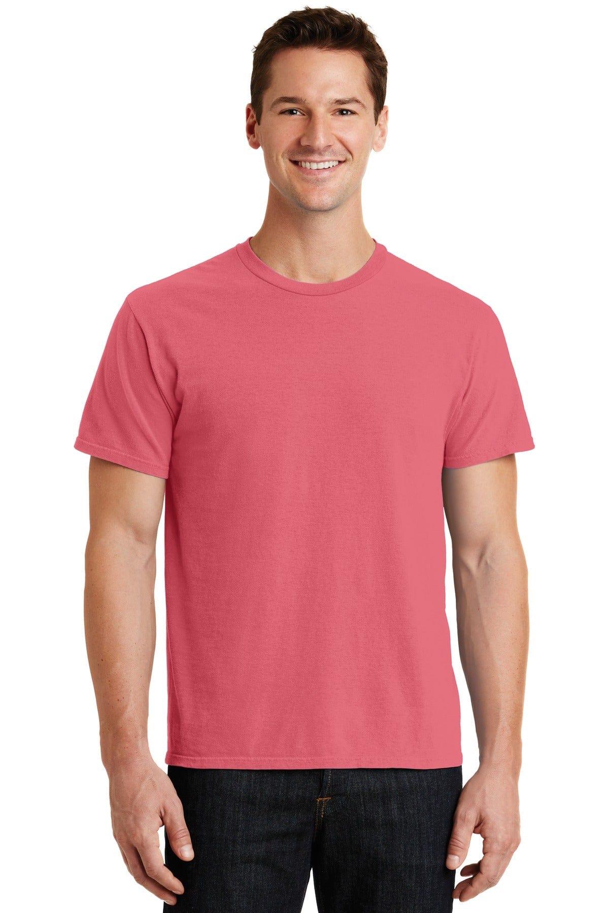 Port & Company Beach Wash Garment-Dyed Tee. PC099, Traditional Colors in 