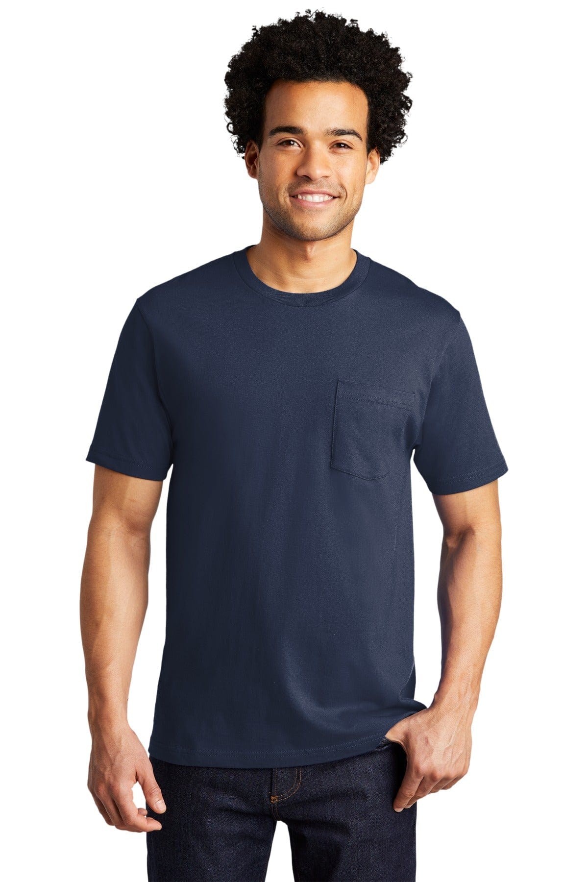 Port & Company Bouncer Pocket Tee PC600P in 