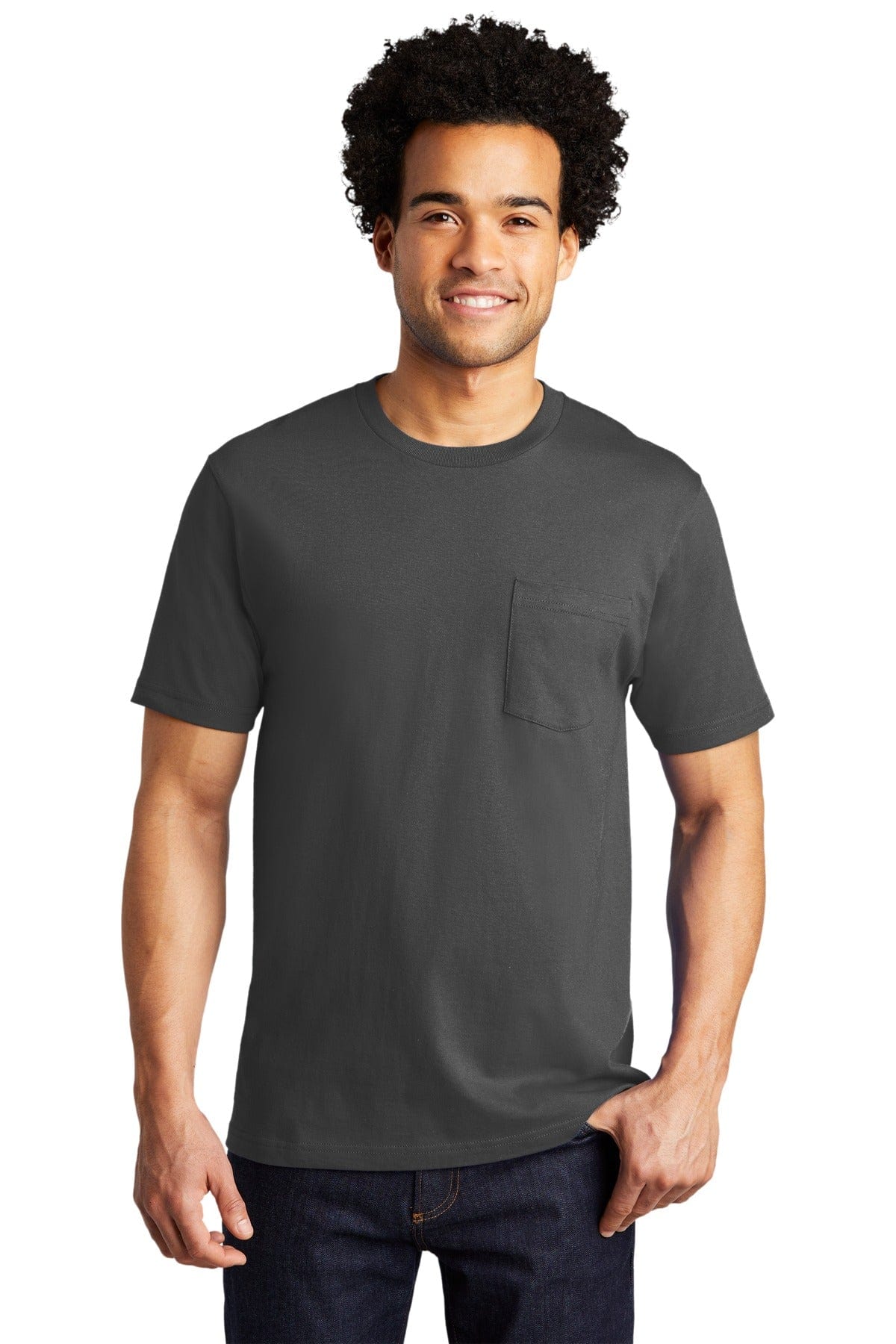 Port & Company Bouncer Pocket Tee PC600P in 