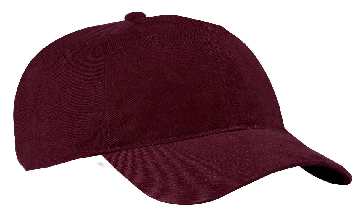 Port & Company Headwear Port & Company - Brushed Twill Low Profile Cap. CP77