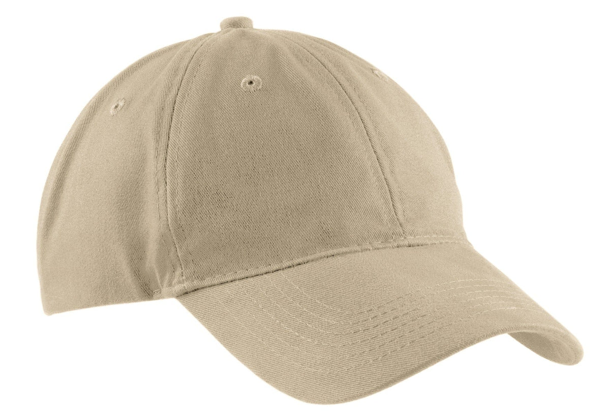 Port & Company Headwear OSFA / Khaki Port & Company - Brushed Twill Low Profile Cap. CP77