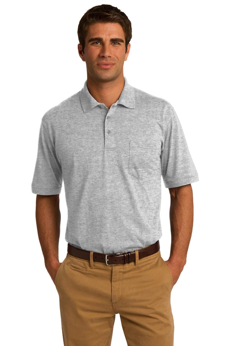 Port & Company Core Blend Jersey Knit Pocket Polo. KP55P in 