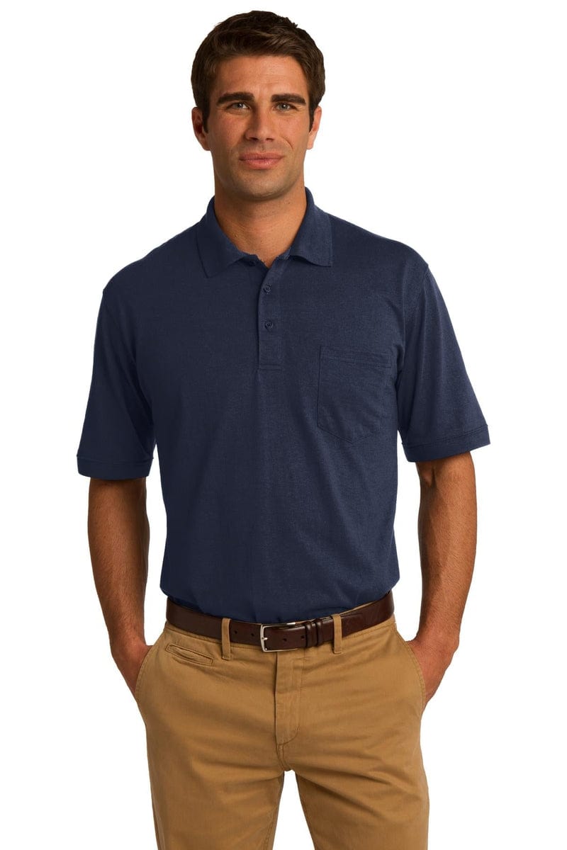 Port & Company Core Blend Jersey Knit Pocket Polo. KP55P in 
