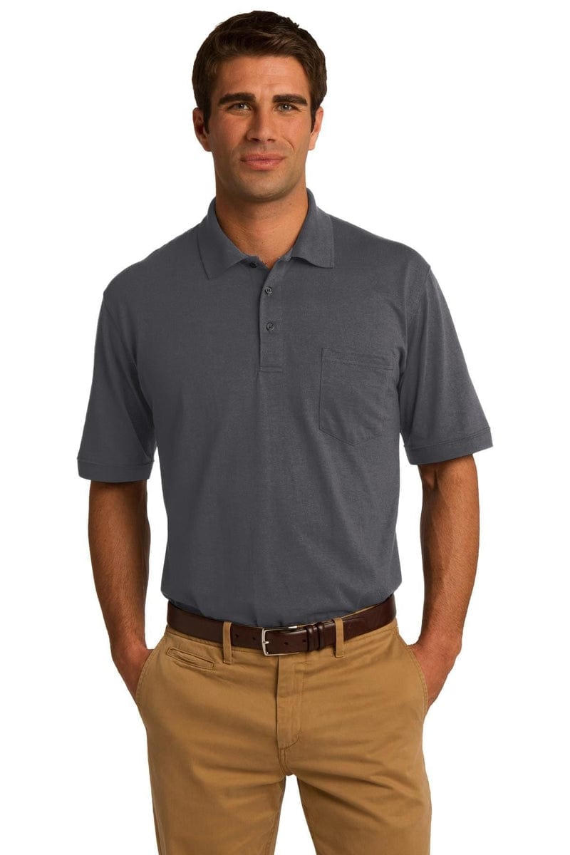 Port & Company Core Blend Jersey Knit Pocket Polo. KP55P in 