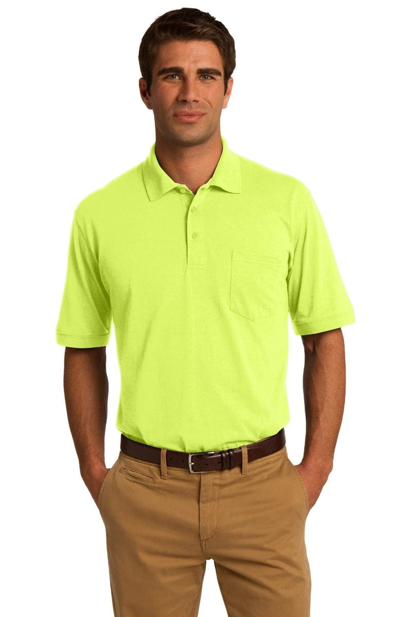Port & Company Core Blend Jersey Knit Pocket Polo. KP55P in 