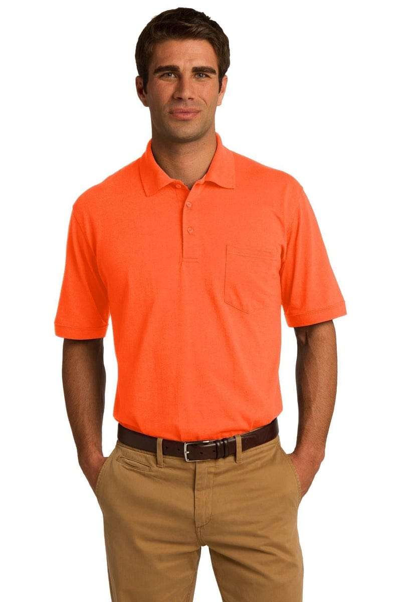 Port & Company Core Blend Jersey Knit Pocket Polo. KP55P in 