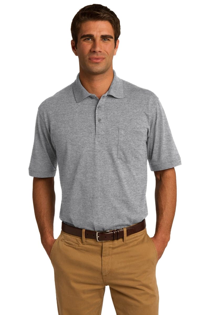 Port & Company Core Blend Jersey Knit Pocket Polo. KP55P in 