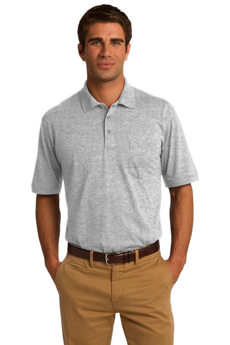 Port & Company Core Blend Jersey Knit Pocket Polo. KP55P in 