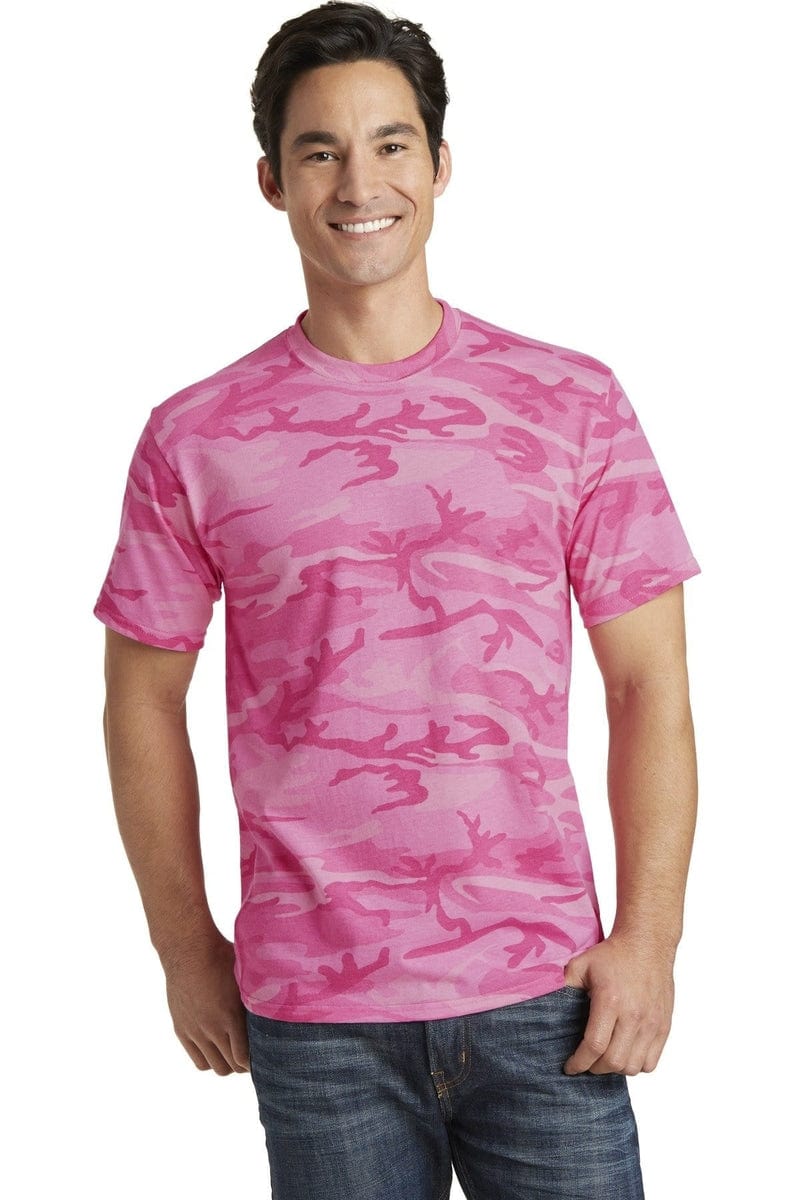 Port & Company Core Cotton Camo Tee. PC54C in 