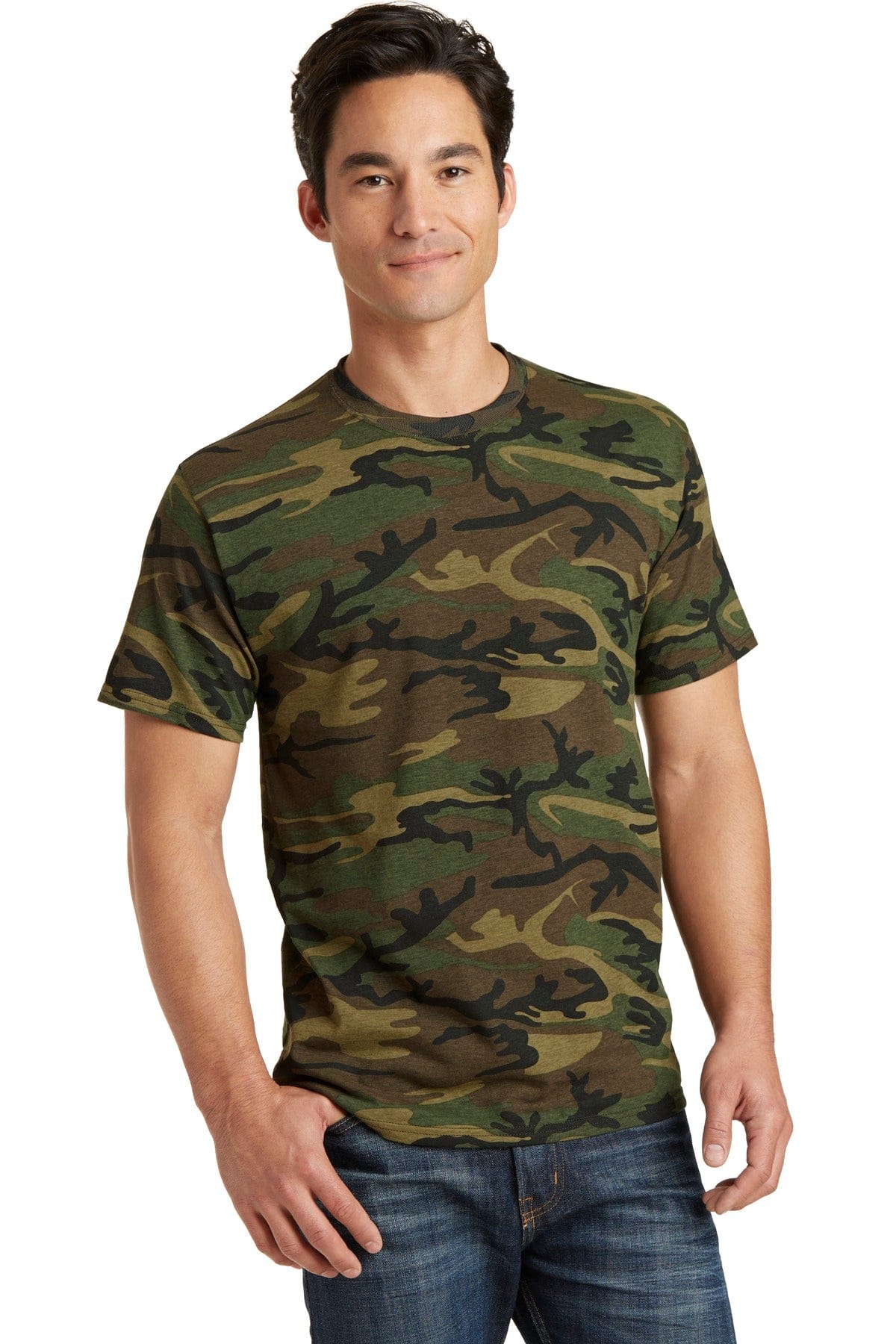 Port & Company T-Shirts S / Military Camo Port & Company Core Cotton Camo Tee. PC54C