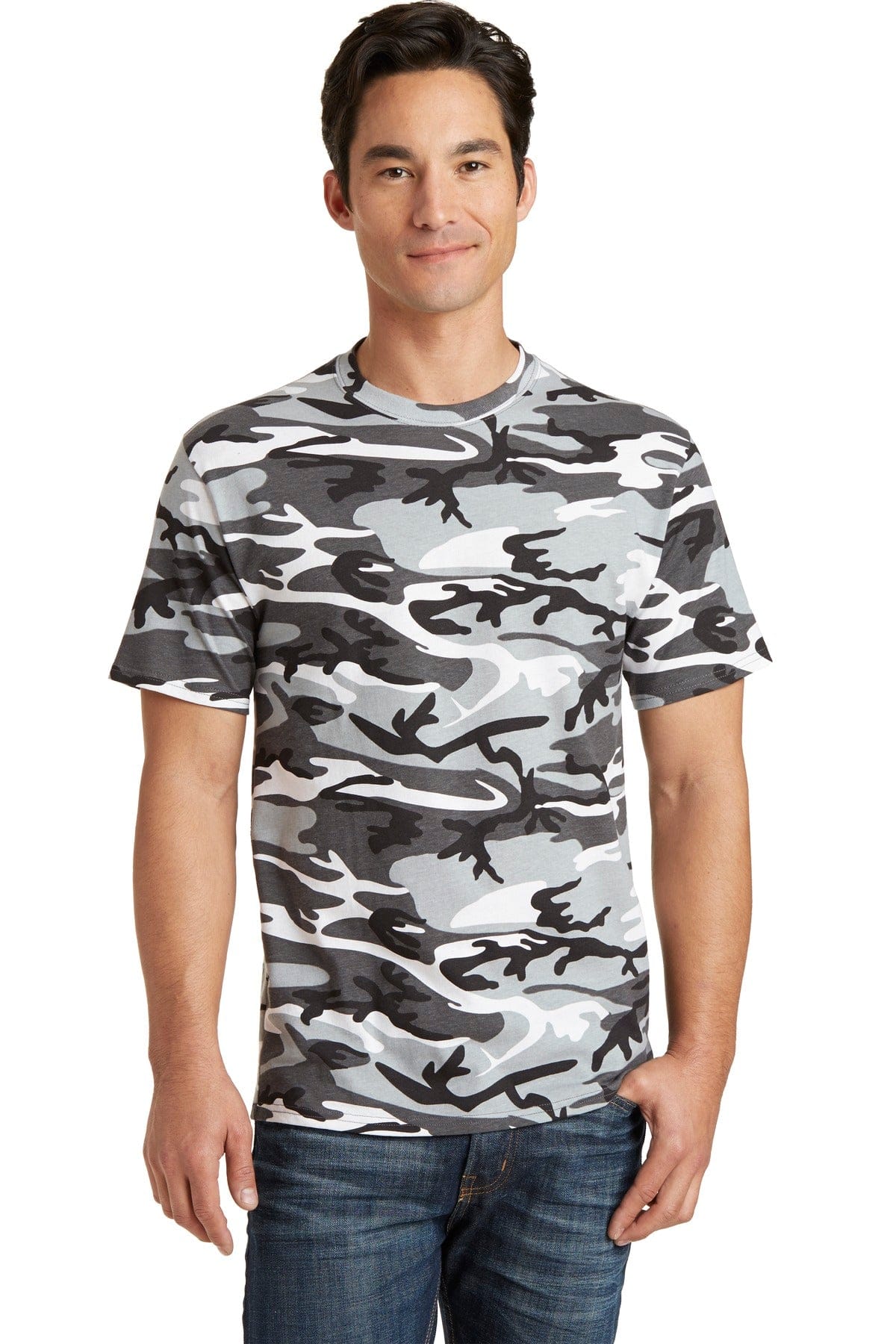 Port & Company T-Shirts S / Winter Camo Port & Company Core Cotton Camo Tee. PC54C