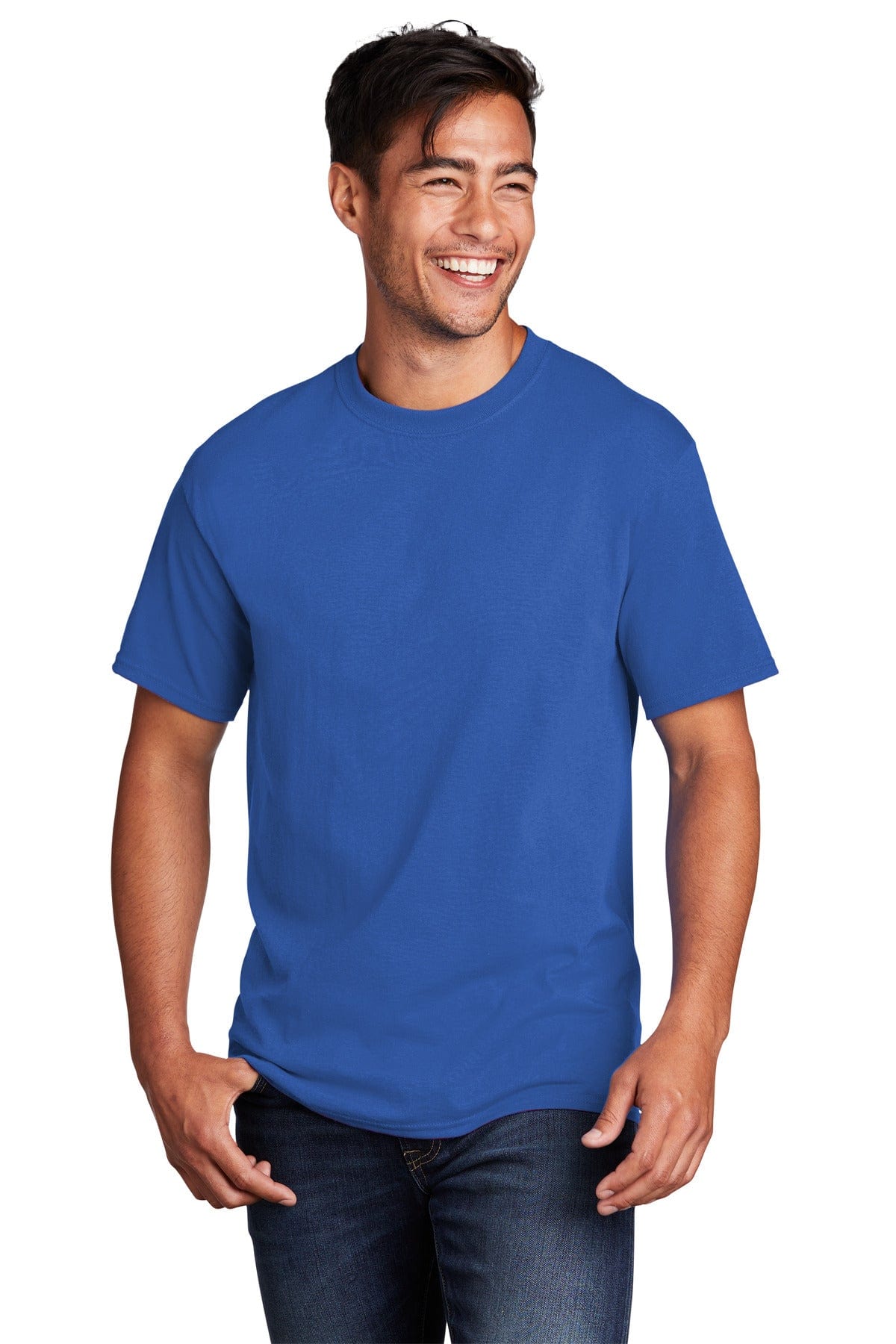 Port & Company Core Cotton DTG Tee PC54DTG in 