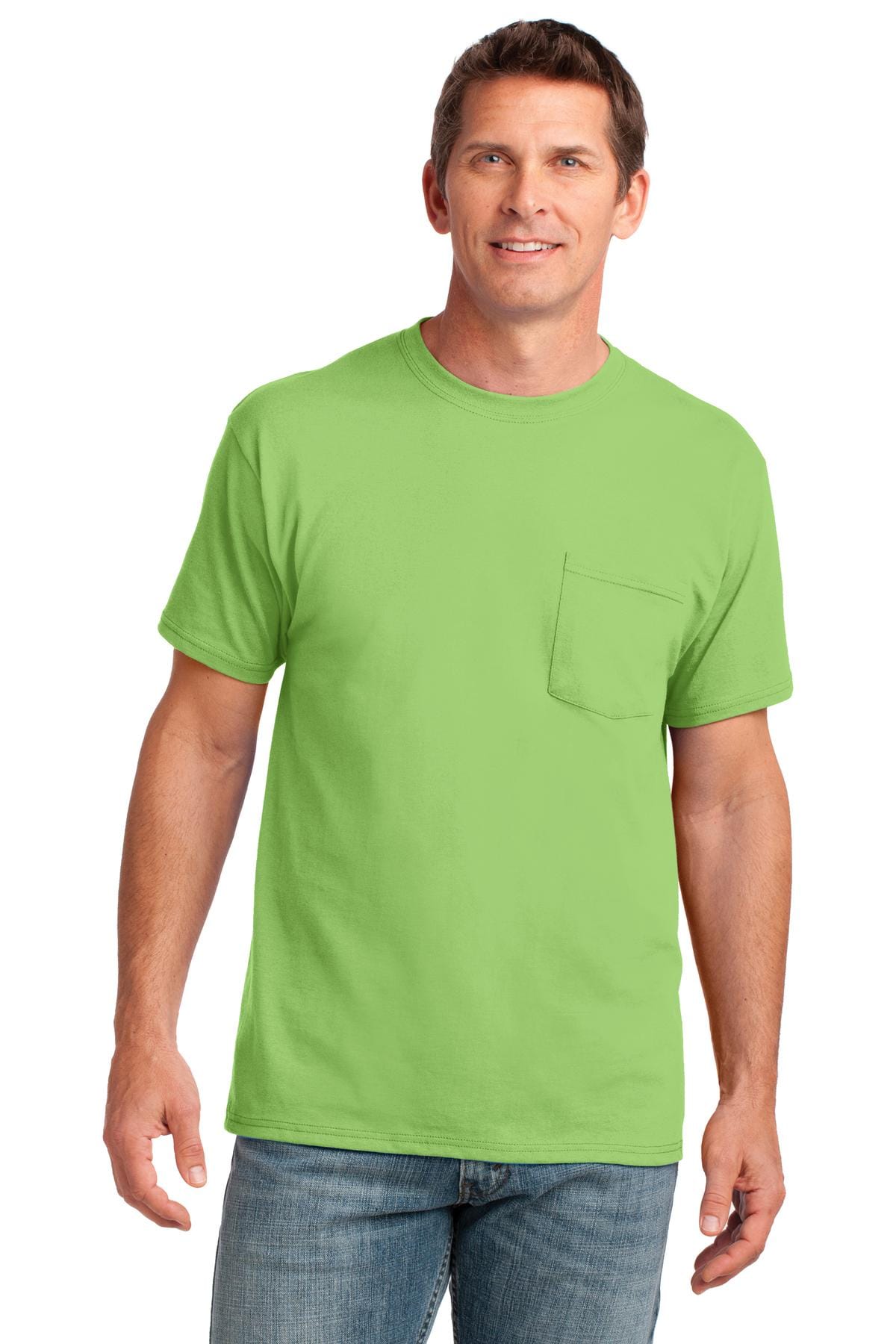 Port & Company T-Shirts Port & Company Core Cotton Pocket Tee. PC54P