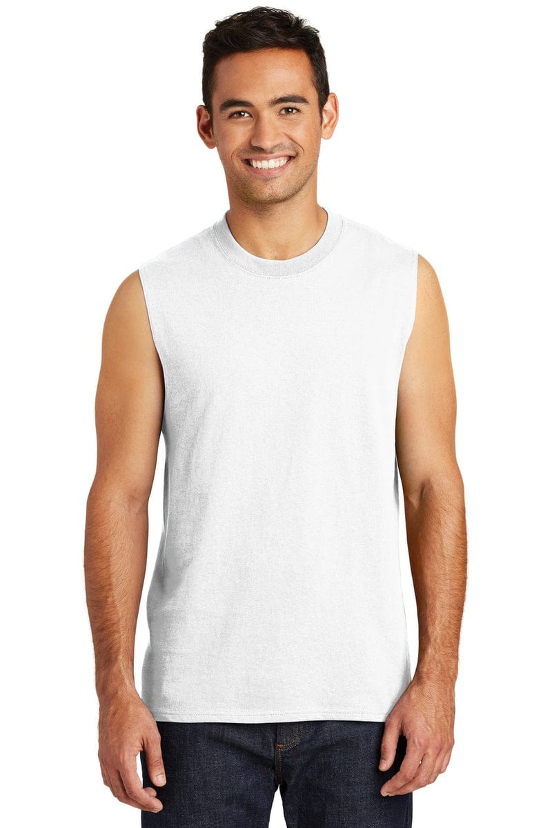 Port & Company Core Cotton Sleeveless Tee. PC54SL in 
