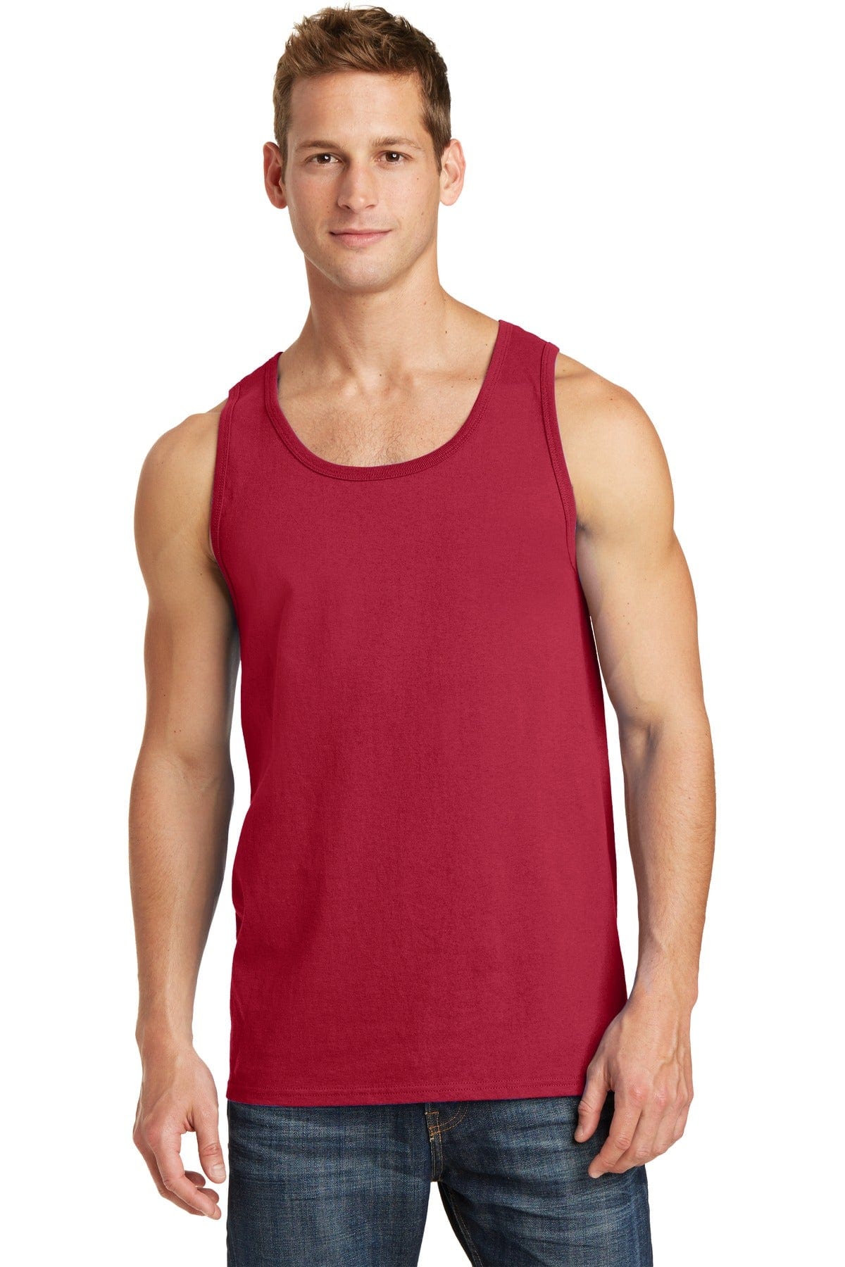 Port & Company Core Cotton Tank Top. PC54TT in 
