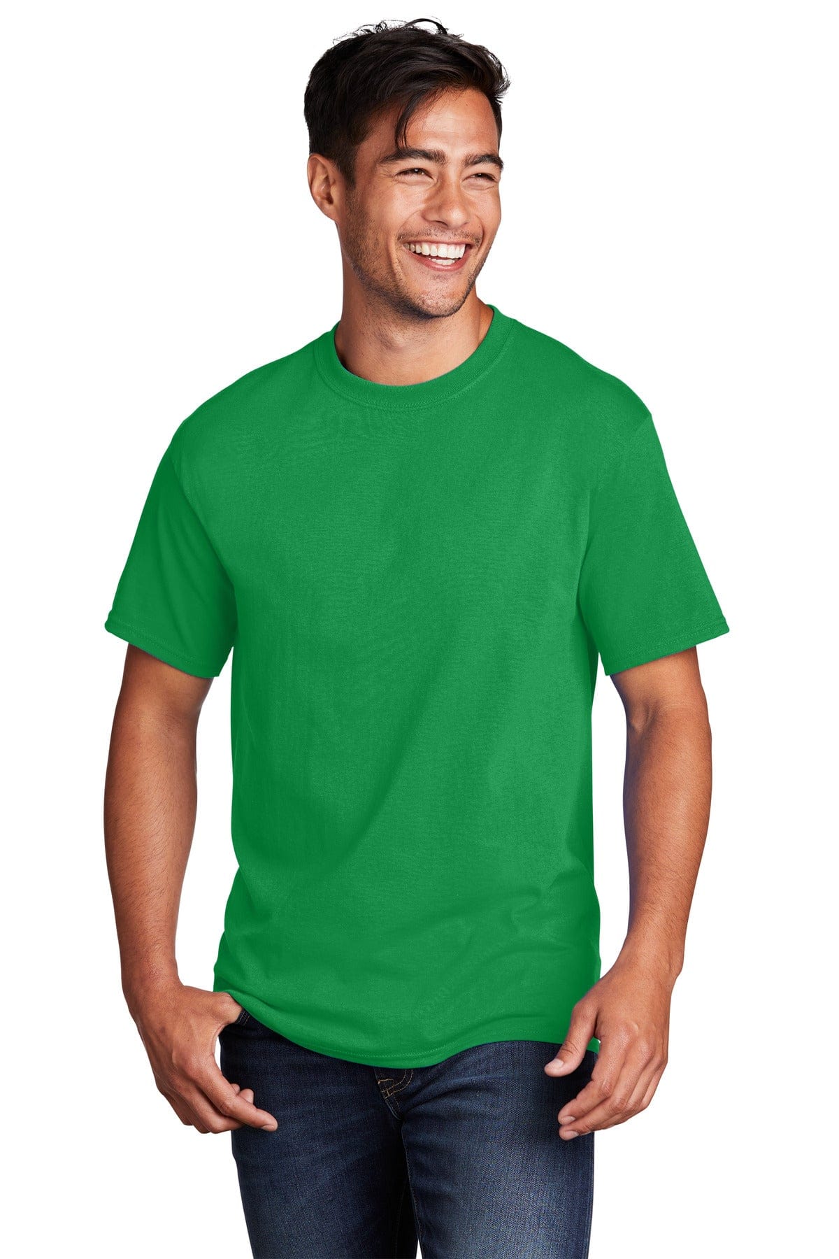 Port & Company PC54 6XL / Clover Green Port & Company - Core Cotton Tee. PC54