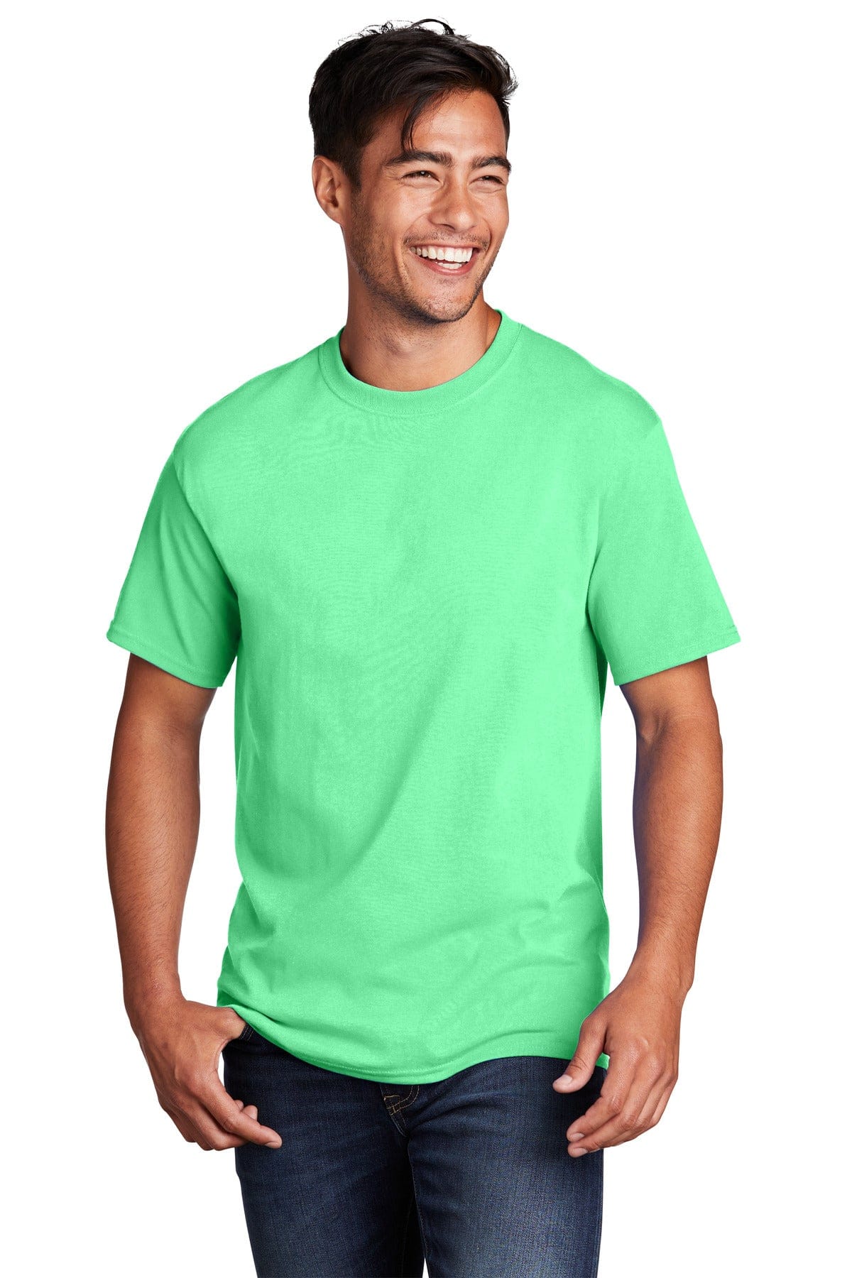Port & Company PC54 XL / Jadeite Port & Company - Core Cotton Tee. PC54