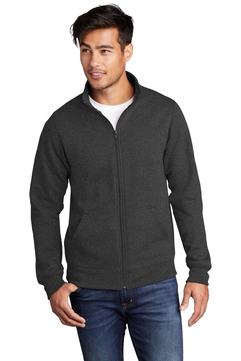 Port & Company Core Fleece Cadet Full-Zip Sweatshirt PC78FZ in 