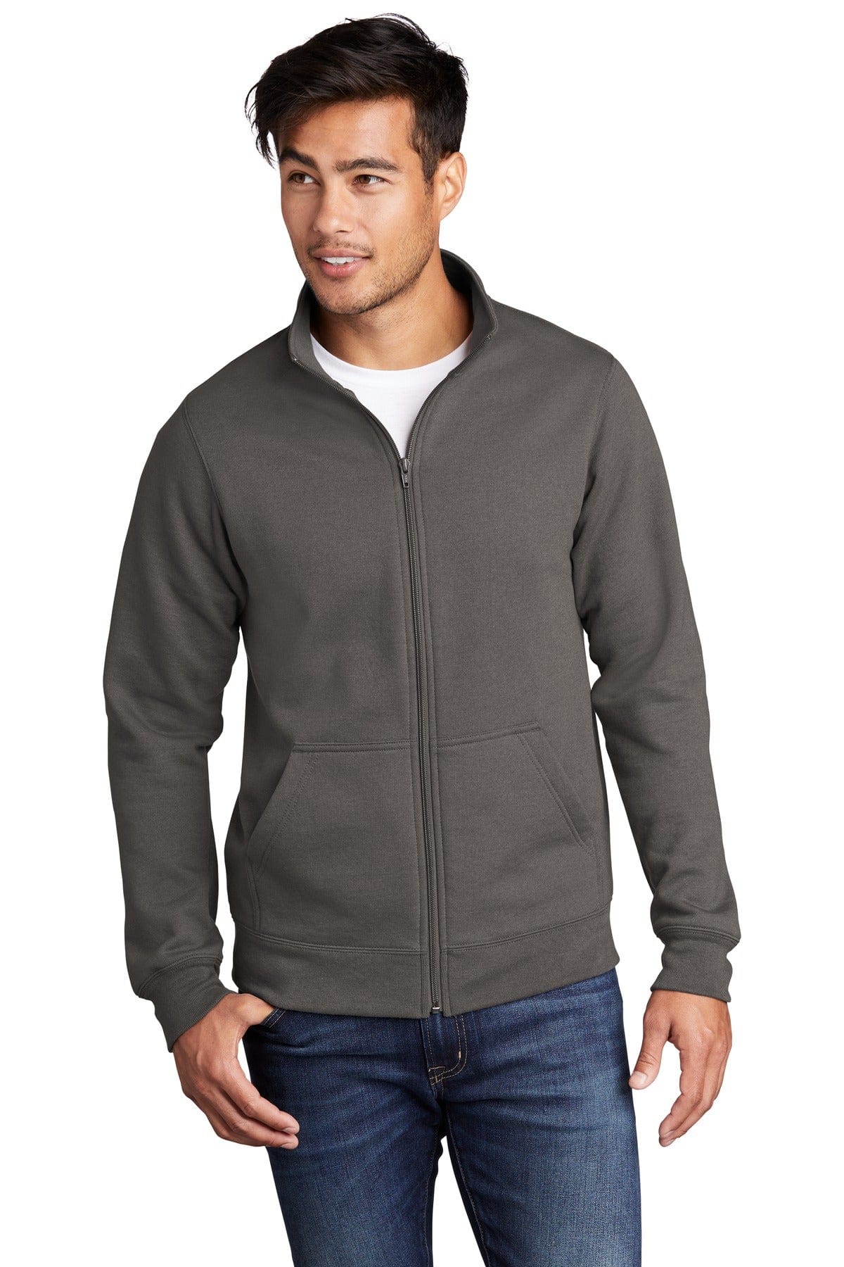 Port & Company Core Fleece Cadet Full-Zip Sweatshirt PC78FZ in 