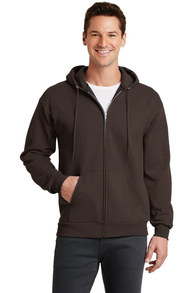 Port & Company - Core Fleece Full-Zip Hooded Sweatshirt. PC78ZH in 