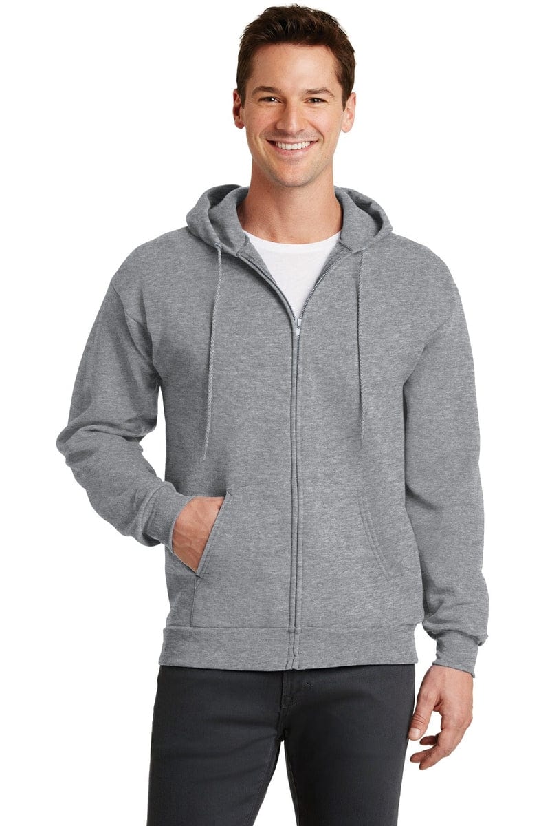 Port & Company - Core Fleece Full-Zip Hooded Sweatshirt. PC78ZH in 