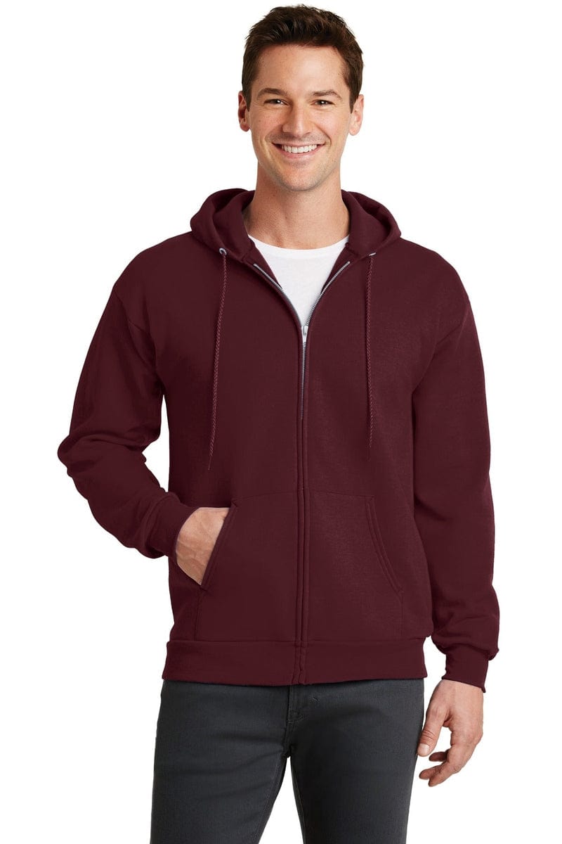 Port & Company - Core Fleece Full-Zip Hooded Sweatshirt. PC78ZH in 