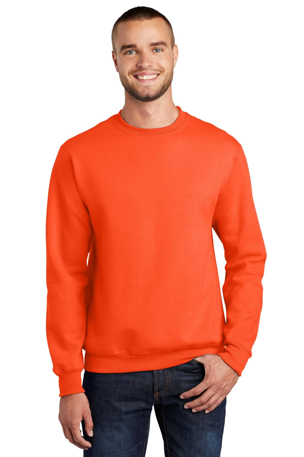 Port & Company - Essential Fleece Crewneck Sweatshirt. PC90 in 