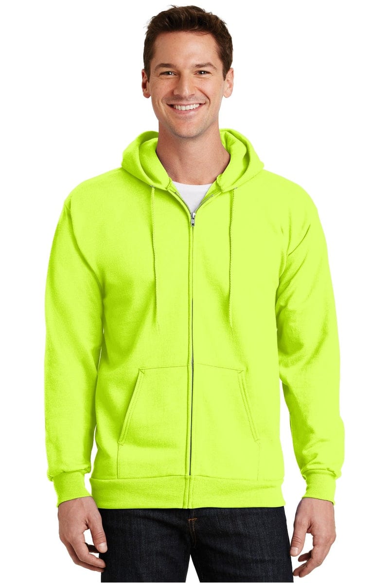 Port & Company - Essential Fleece Full-Zip Hooded Sweatshirt. PC90ZH in 