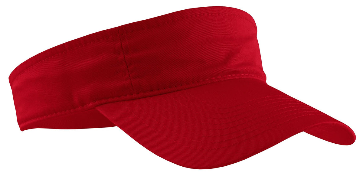 Port & Company Headwear OSFA / Red Port & Company - Fashion Visor. CP45