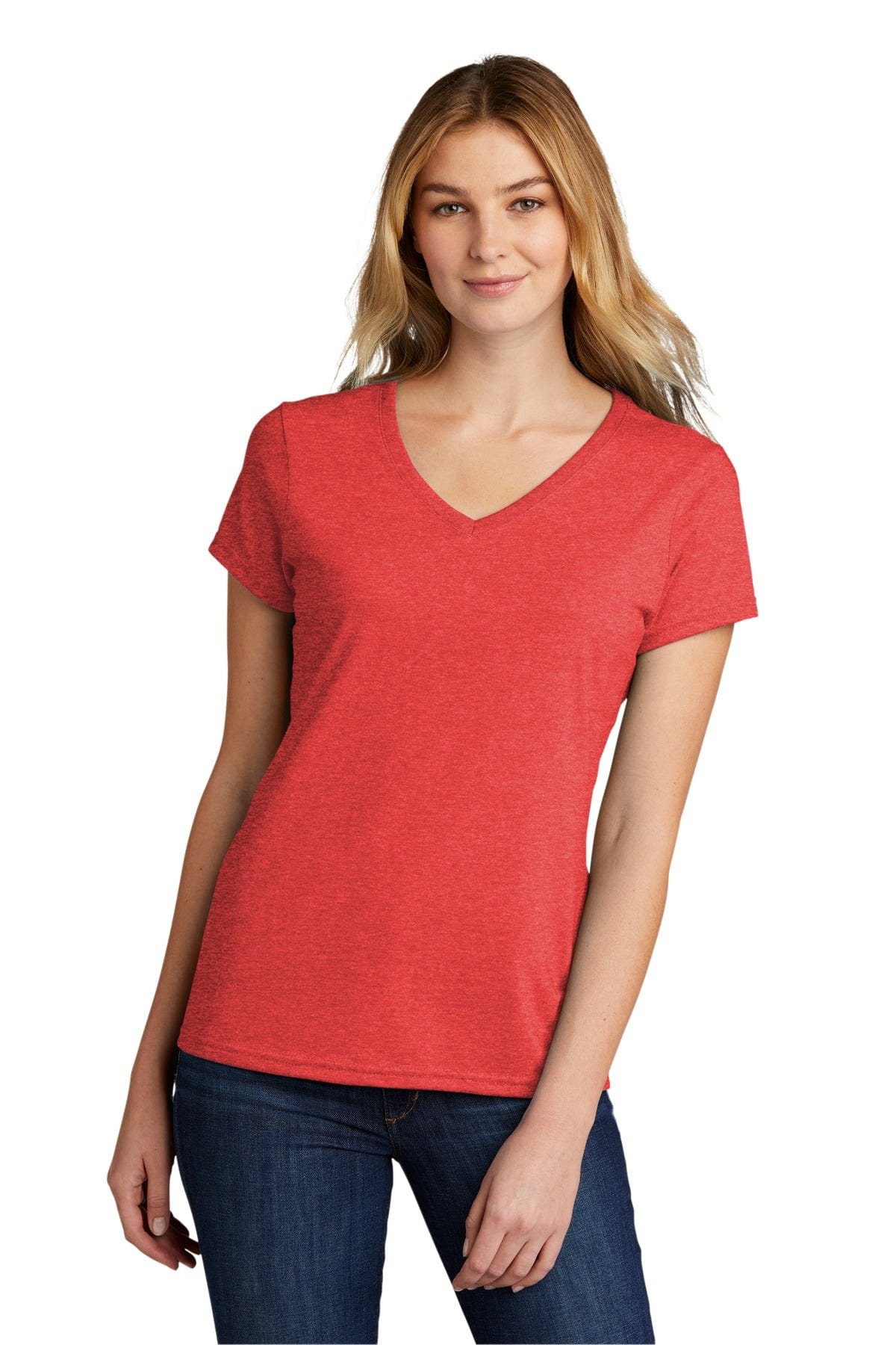 Port & Company T-Shirts Port & Company LPC330V Ladies Tri-Blend V-Neck Tee