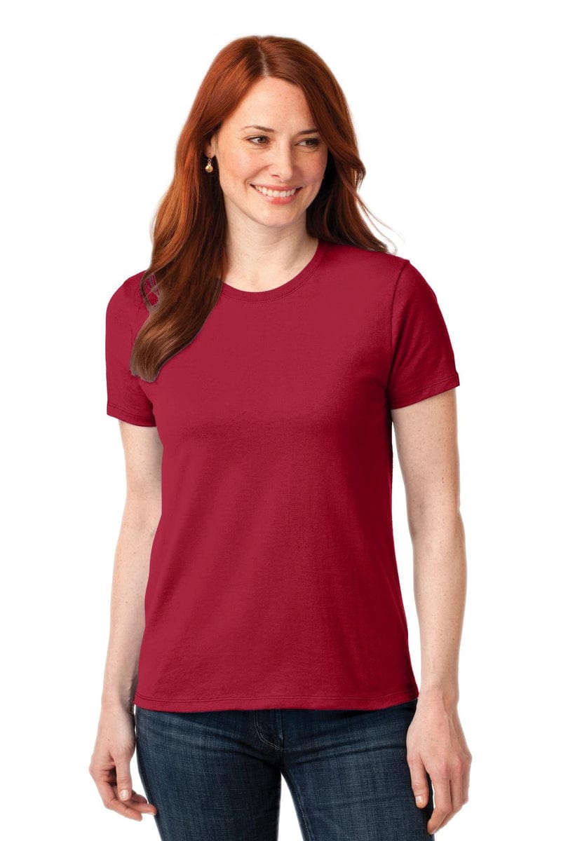 Port & Company Ladies Core Blend Tee. LPC55 in 