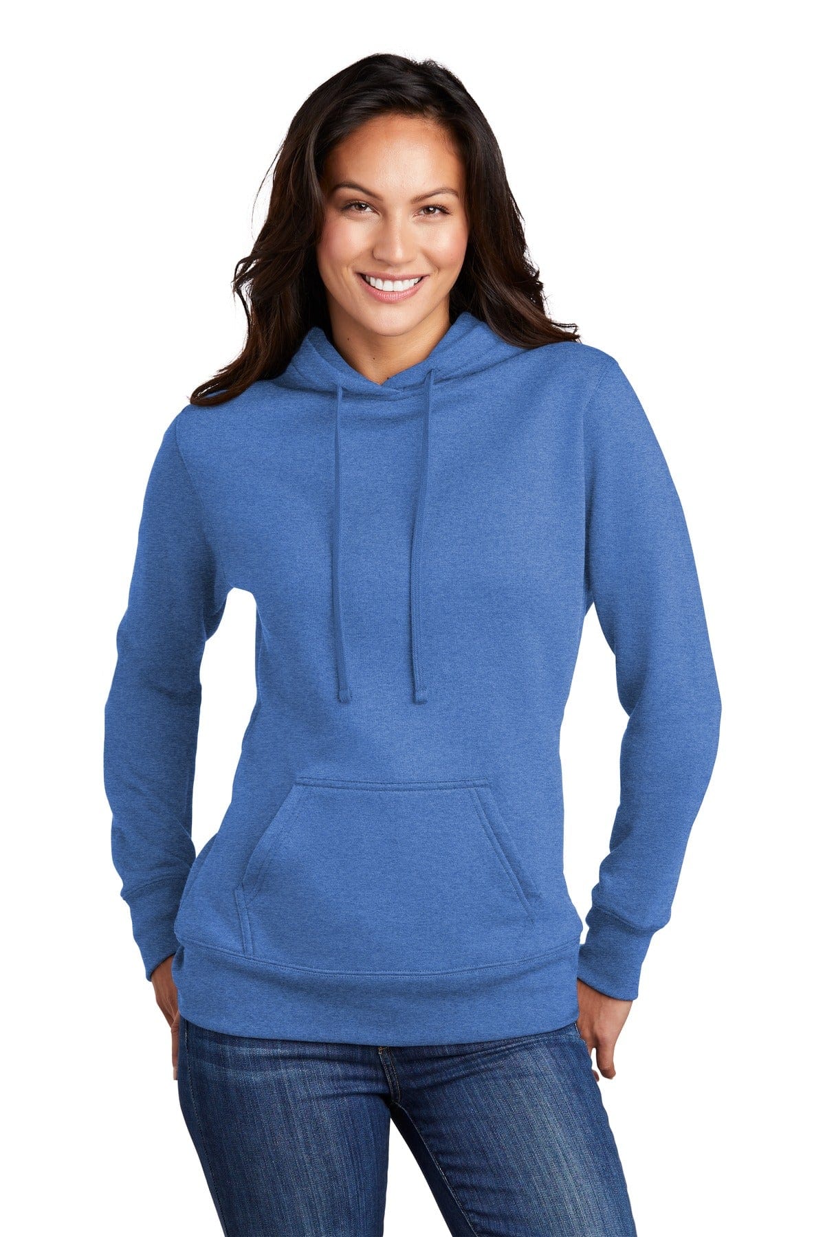 Port & Company Ladies Core Fleece Pullover Hooded Sweatshirt LPC78H in 