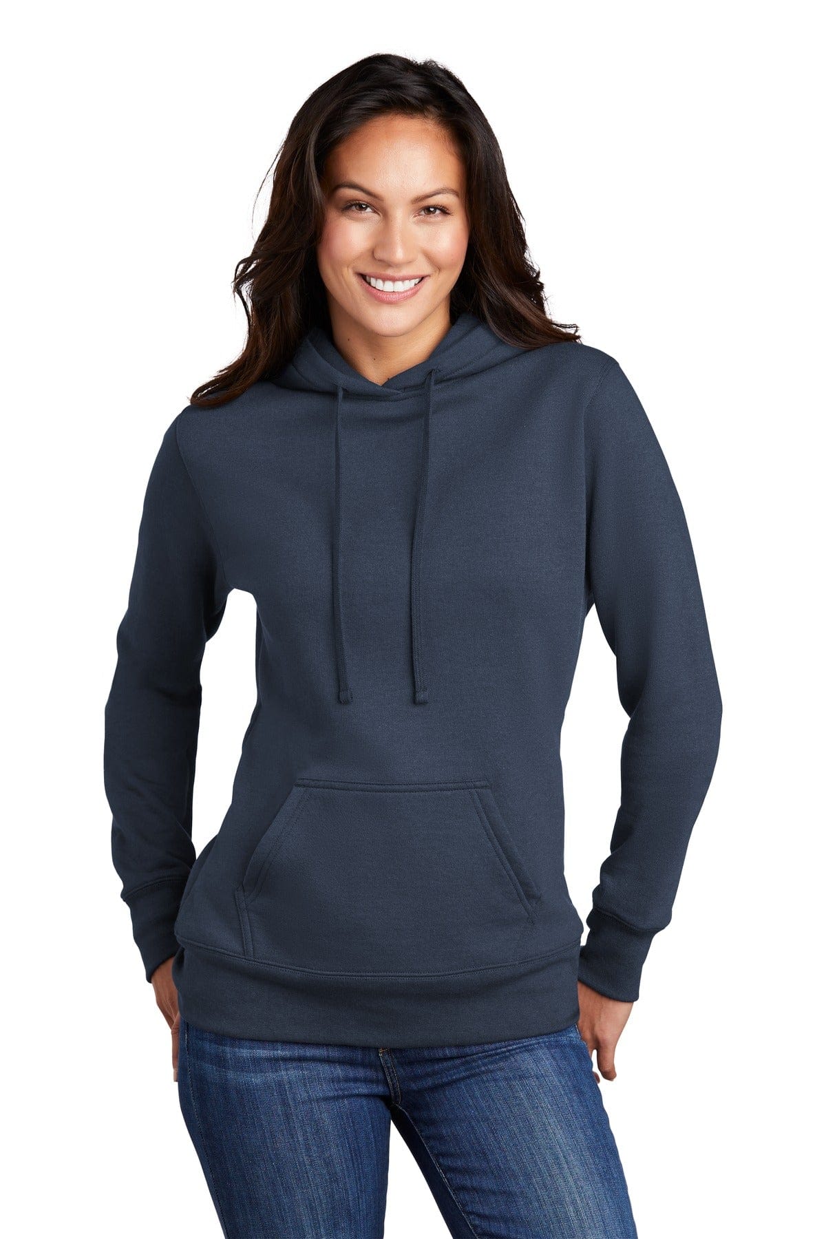 Port & Company Sweatshirts/Fleece Port & Company Ladies Core Fleece Pullover Hooded Sweatshirt LPC78H