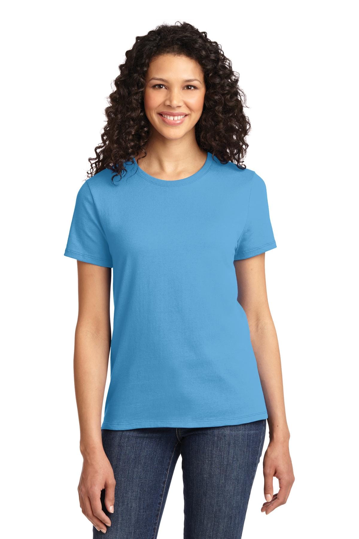 Port & Company T-Shirts XS / Aquatic Blue Port & Company - Ladies Essential Tee. LPC61