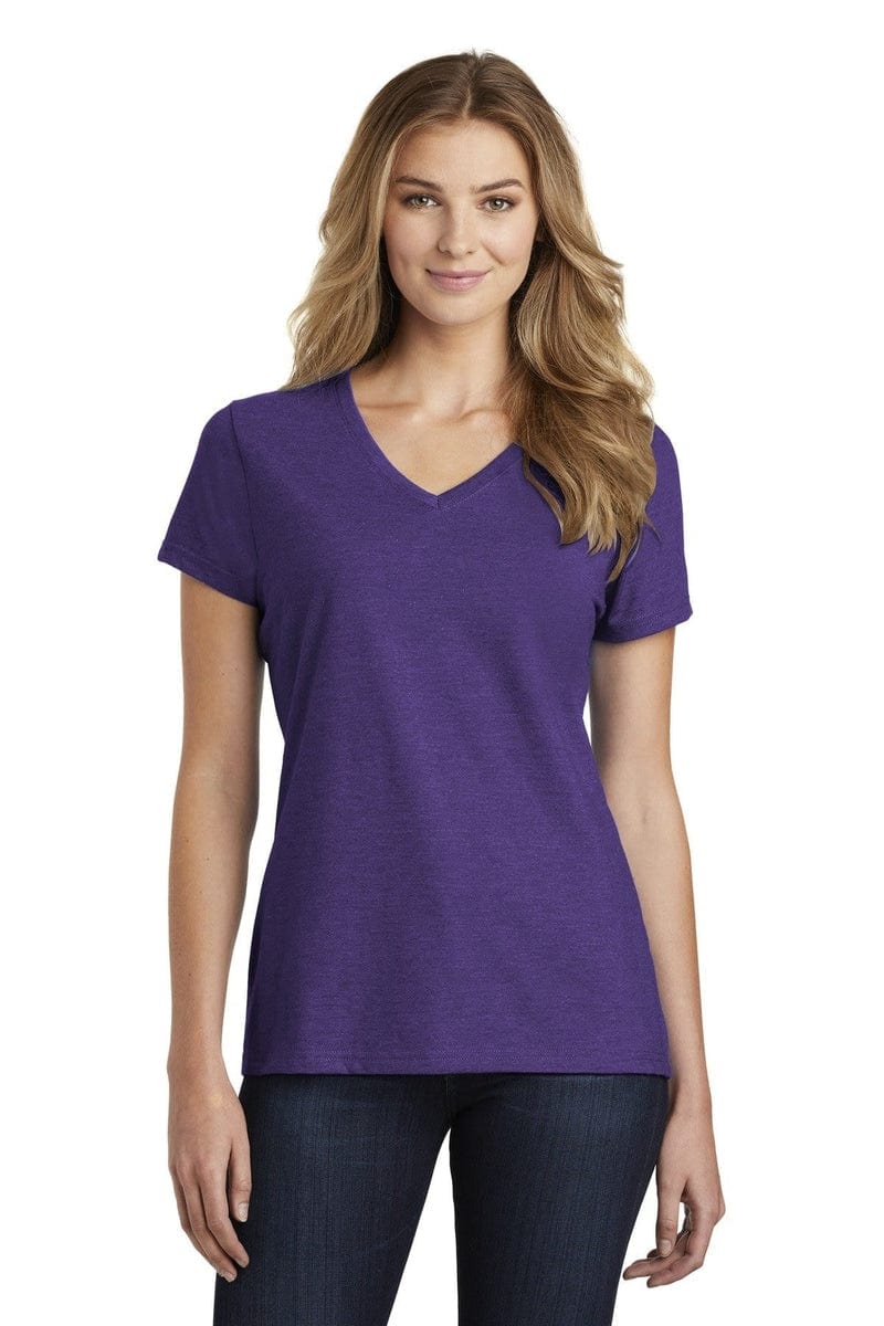 Port & Company Ladies Fan Favorite Blend V-Neck Tee. LPC455V in 