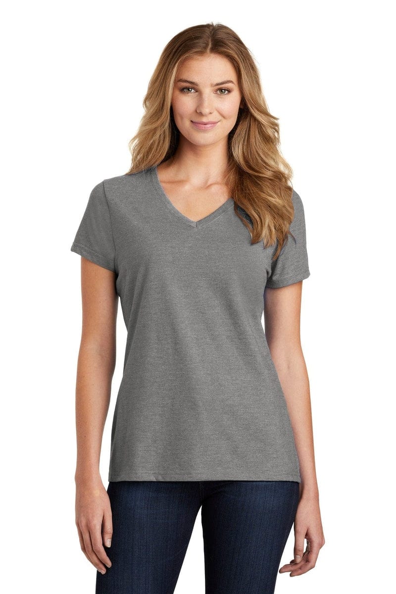 Port & Company Ladies Fan Favorite Blend V-Neck Tee. LPC455V in 
