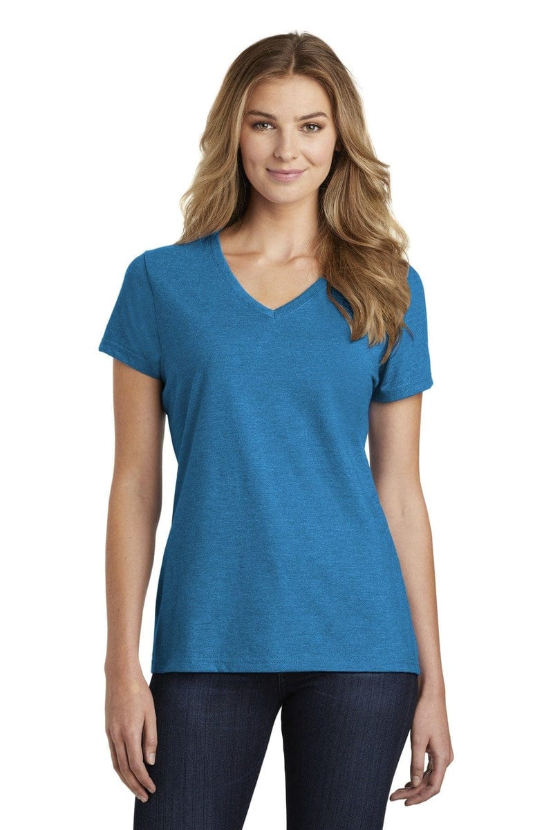 Port & Company Ladies Fan Favorite Blend V-Neck Tee. LPC455V in 