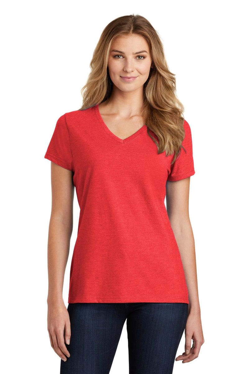 Port & Company Ladies Fan Favorite Blend V-Neck Tee. LPC455V in 