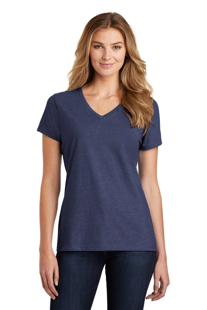 Port & Company Ladies Fan Favorite Blend V-Neck Tee. LPC455V in 