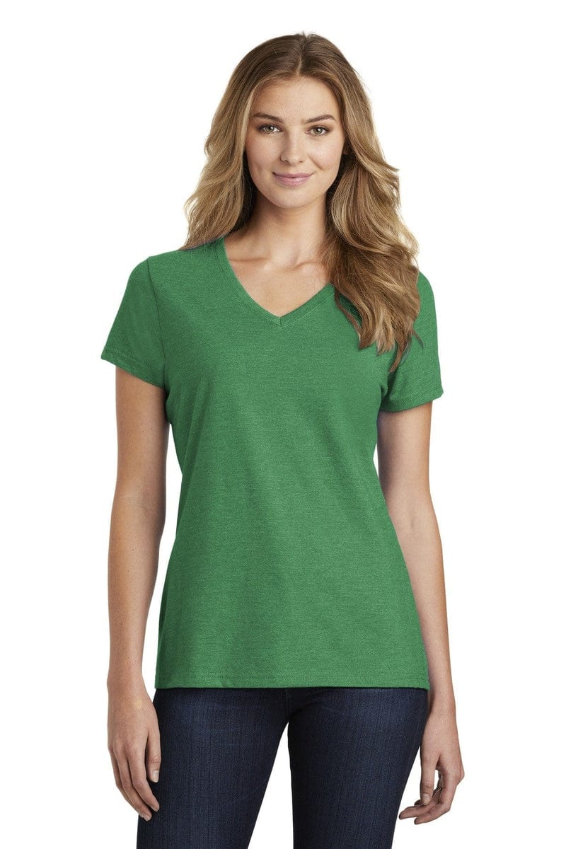 Port & Company Ladies Fan Favorite Blend V-Neck Tee. LPC455V in 