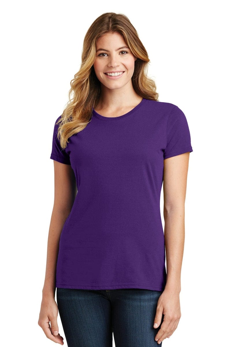 Port & Company Ladies Fan Favorite Tee. LPC450, Basic Colors in 