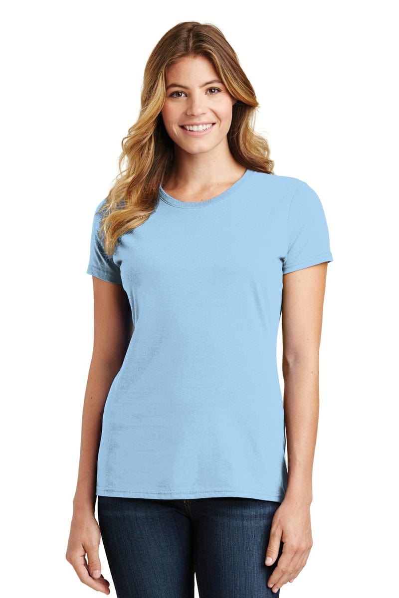 Port & Company Ladies Fan Favorite Tee. LPC450, Basic Colors in 