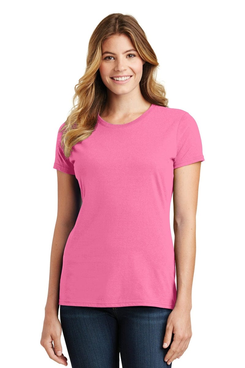 Port & Company Ladies Fan Favorite Tee. LPC450, Basic Colors in 